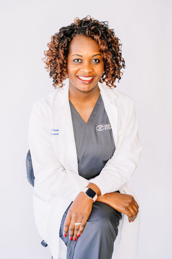 Anwi Etame Ngando headshot from Keller Premier Eye Care 